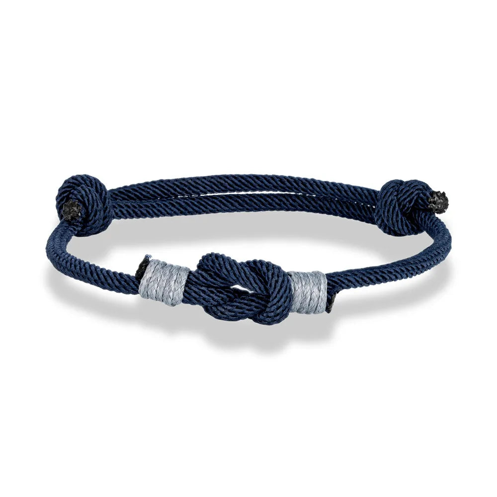 marine rope knot bracelet inspired by nautical style