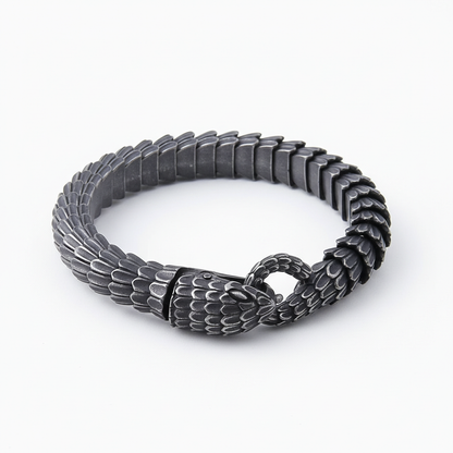 men's snake chain stainless steel bracelet