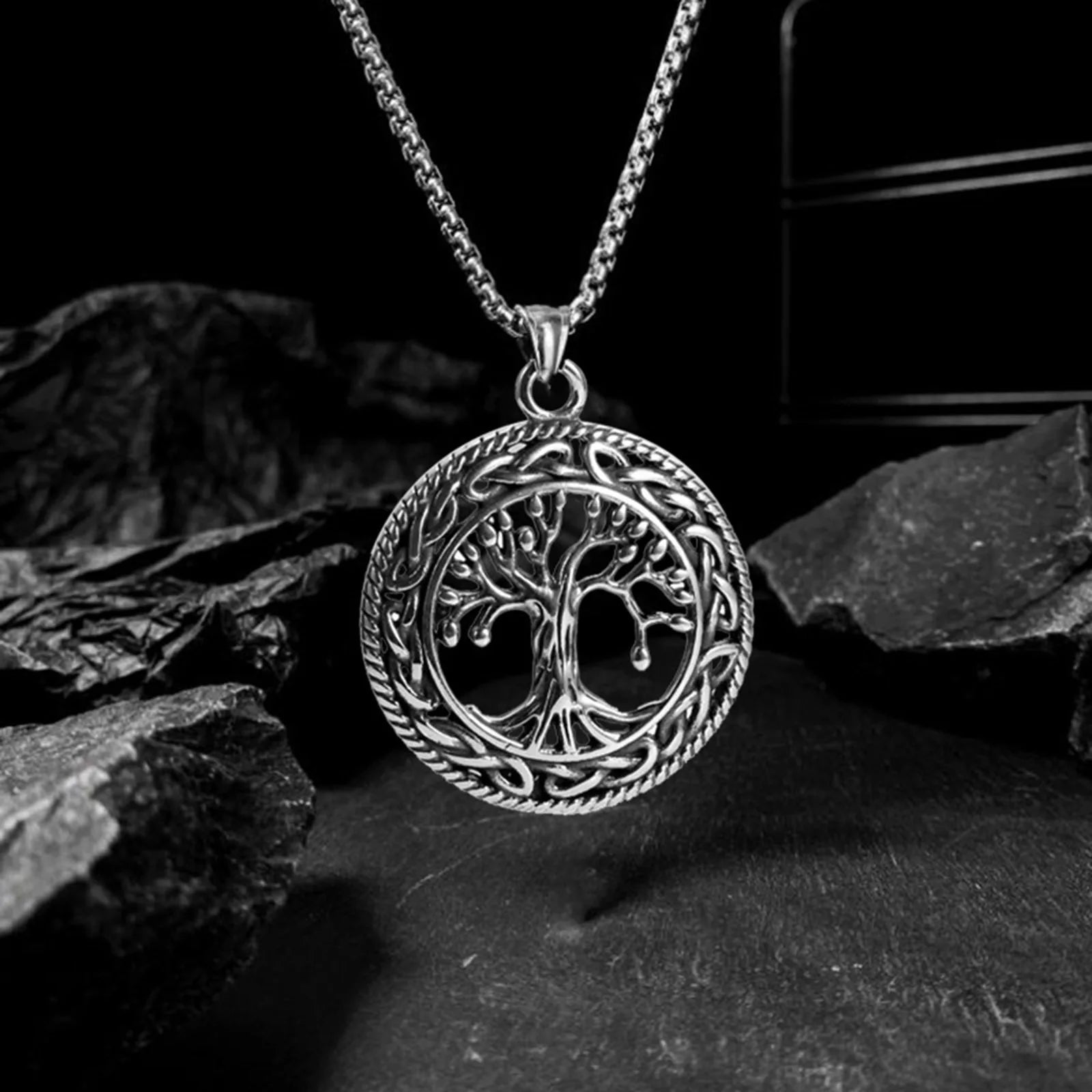 Tree of Life symbol pendant necklace representing growth and strength