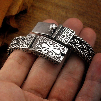 vintage 925 sterling silver men's bracelet